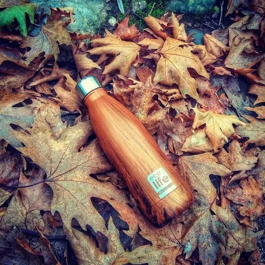 Μπουκάλι thermos 500ml. wood - Eco Life - Image 2