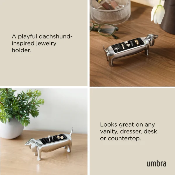 Dachsie βάση δαχτυλιδιών νίκελ - Umbra - Image 7
