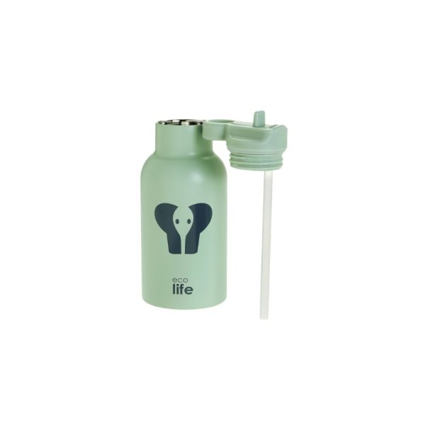 Μεταλλικό θερμός 350ml. "Elephant"  -  Eco Life - Image 4