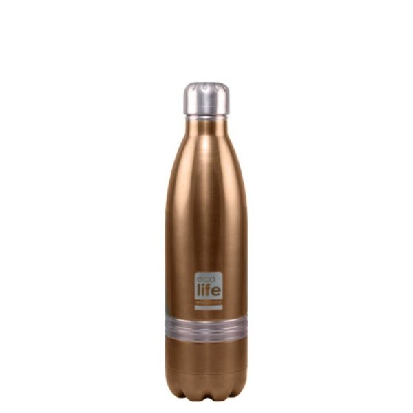 Μπουκάλι thermos 750ml. bronze - Eco Life