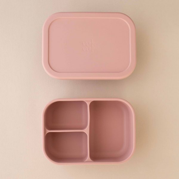 Φαγητοδοχείο σιλικόνης Bento pink - Nok Nok