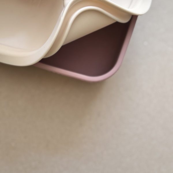 Φαγητοδοχείο σιλικόνης family milk/berry - Nok Nok - Image 2