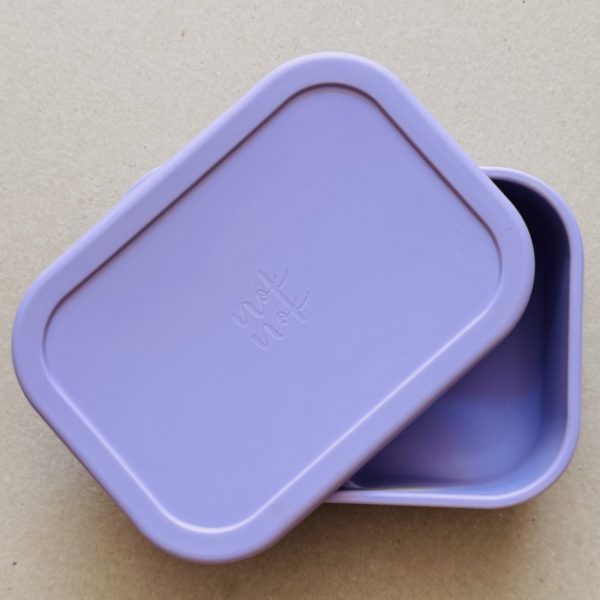 Φαγητοδοχείο σιλικόνης Bento lavender - Nok Nok - Image 2