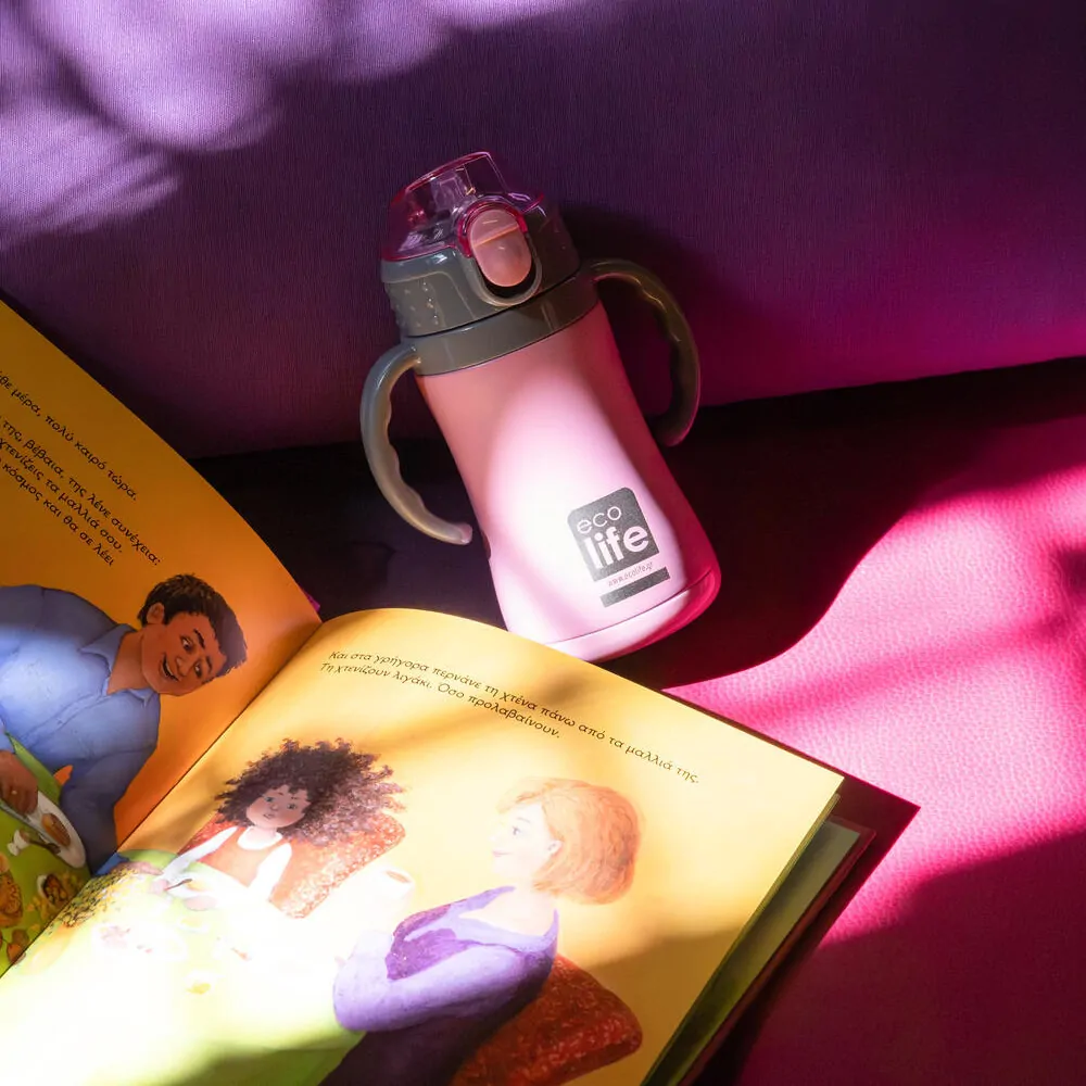 Παγούρι thermos 300ml. pink - Eco Life - Image 3