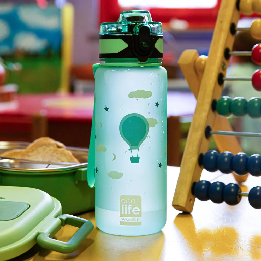 Μπουκάλι με επιστόμιο 500ml. Tritan "Airballon" - Ecolife - Image 3