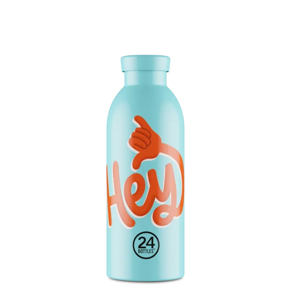 Clima Bottle Hey! Blue θερμός 0,5lt. – 24Bottles