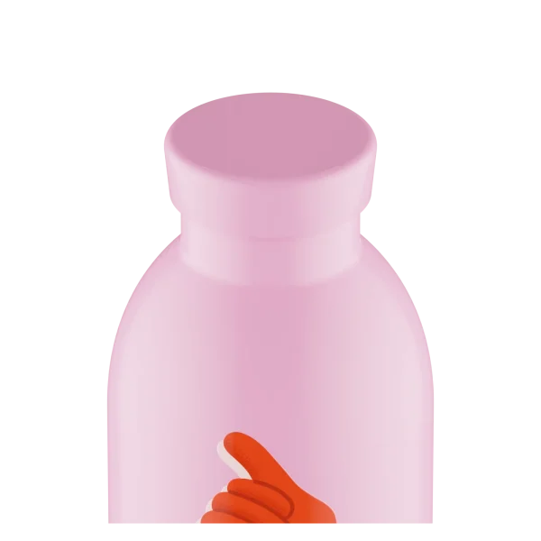 Clima Bottle Hey! Pink θερμός 0,5lt. – 24Bottles - Image 2