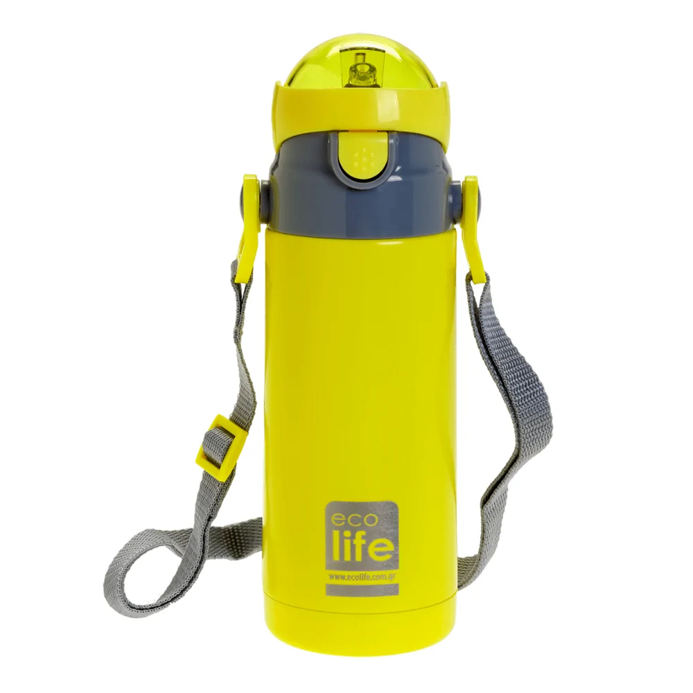 Παγούρι thermos 400ml. yellow - Eco Life