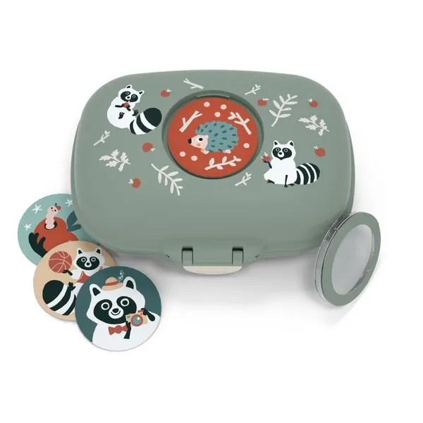 Δοχείο φαγητού 600ml. gram "Racoon" mint - Monbento - Image 2