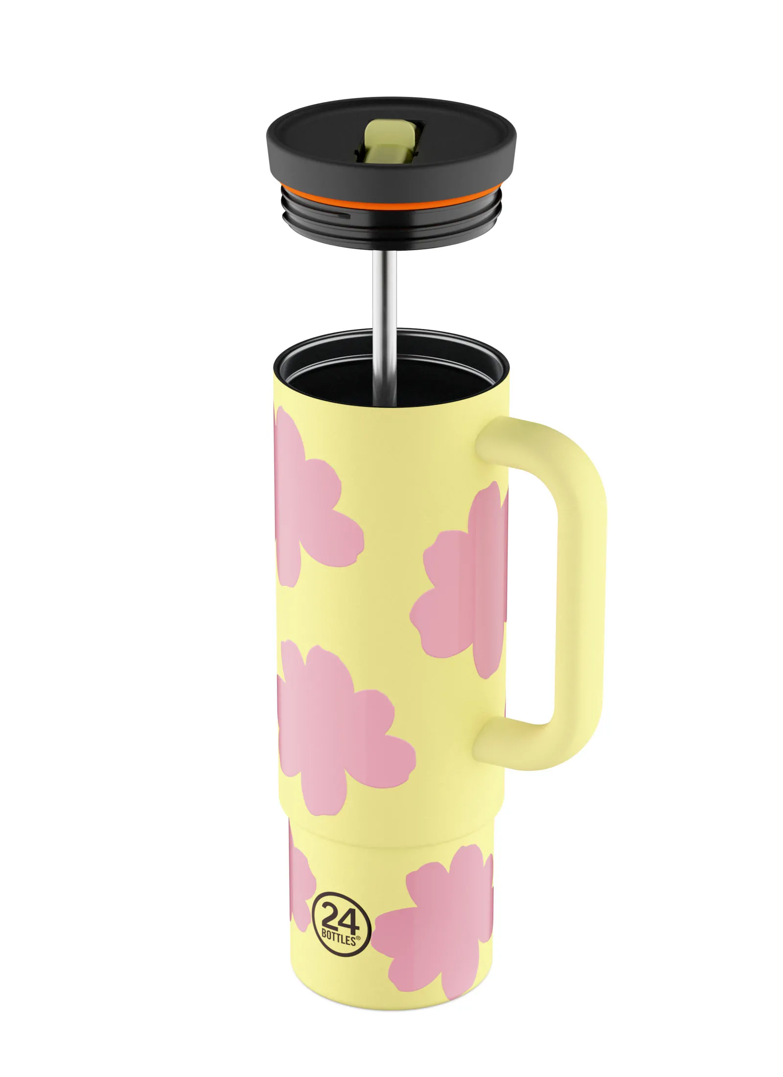 Straw Cup 800 Daydreaming yellow – 24Bottles - Image 2