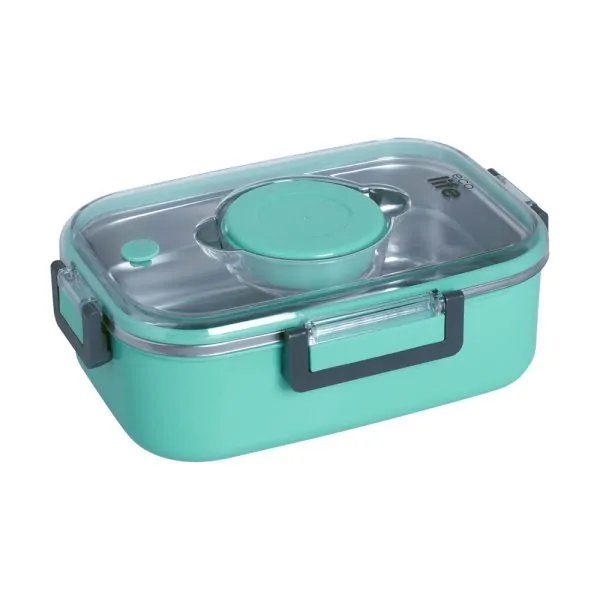 Φαγητοδοχείο ορθογώνιο ισοθερμικό 850ml. blue - Eco Life