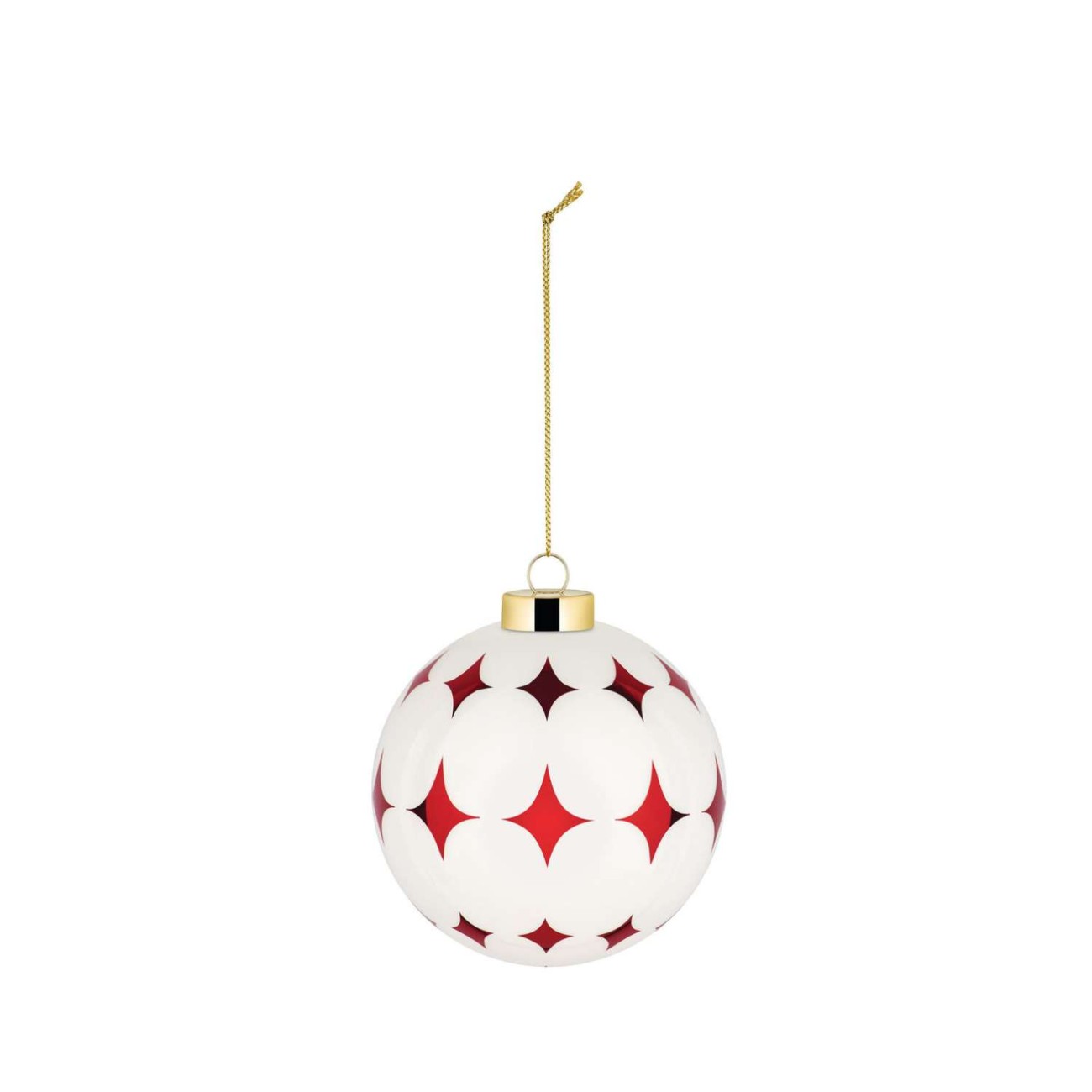 Delight χριστουγεννιάτικη μπάλα από φυσητό γυαλί 9cm. - Alessi