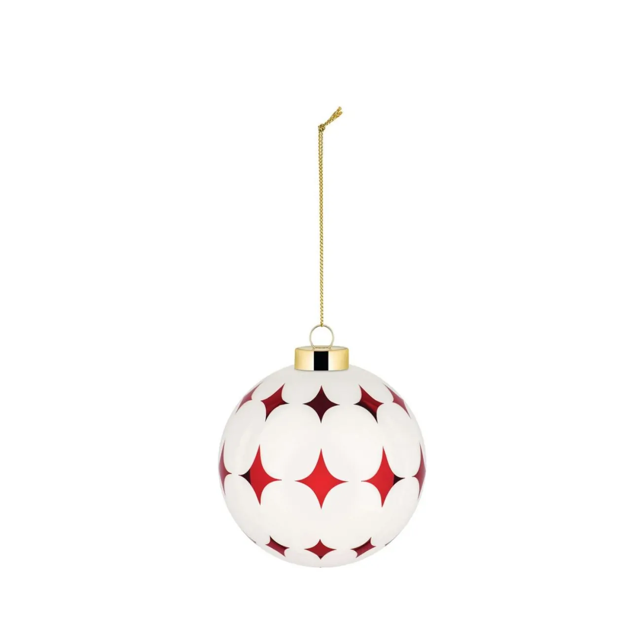 Delight χριστουγεννιάτικη μπάλα από φυσητό γυαλί 9cm. - Alessi