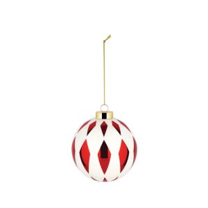 Delight χριστουγεννιάτικη μπάλα από φυσητό γυαλί 9cm. - Alessi