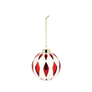 Delight χριστουγεννιάτικη μπάλα από φυσητό γυαλί 9cm. - Alessi