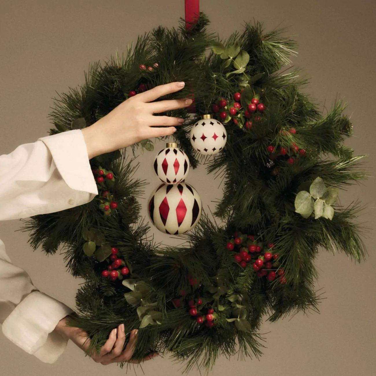 Delight χριστουγεννιάτικη μπάλα από φυσητό γυαλί 9cm. - Alessi - Image 3