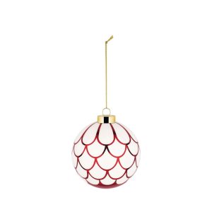 Delight χριστουγεννιάτικη μπάλα από φυσητό γυαλί 9cm. - Alessi