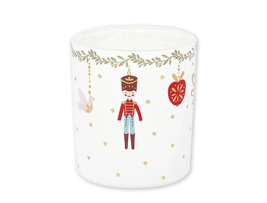 Χριστουγεννιάτικο ρεσώ "Cindarella" white 8x7εκ. - Greengate