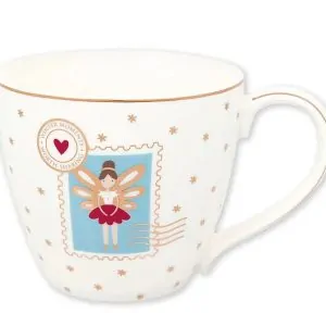 Χριστουγενιάτικη κούπα "Cindarella" white 300ml. - Greengate