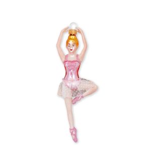 Στολίδι δέντρου "Ballerina" pink 16εκ. - Greengate