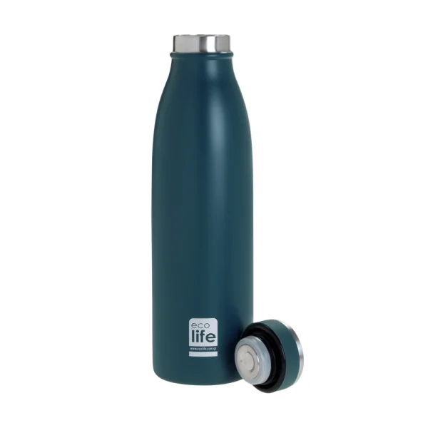 Μπουκάλι Thermos 500ml. blue slim - Eco Life - Image 2