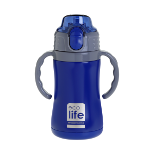 Παγούρι thermos 300ml. navy blue -  Eco Life