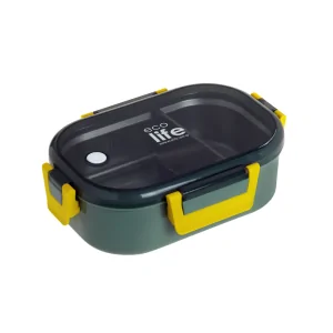 Φαγητοδοχείο με χώρισμα 900ml. forest green - Eco Life