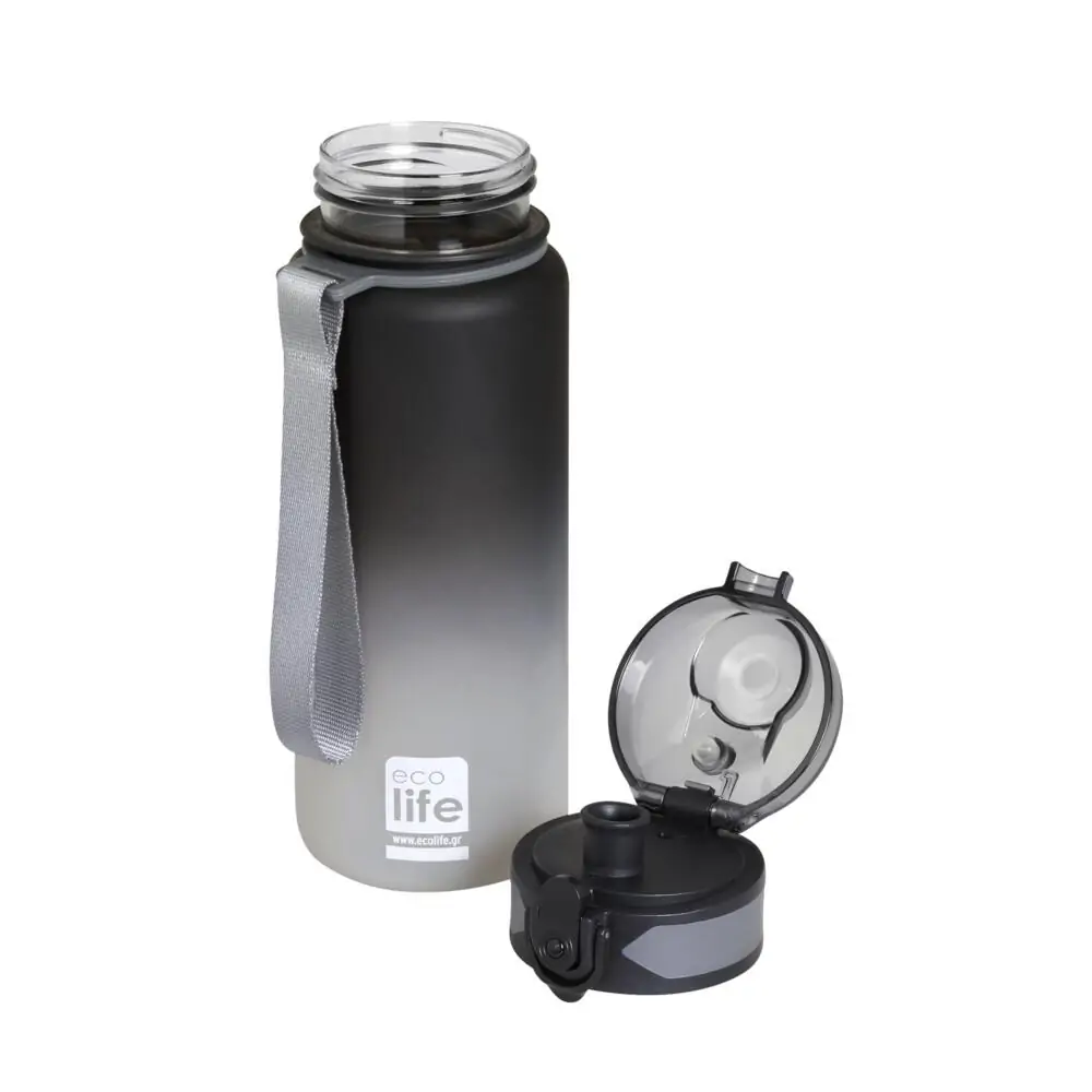 Μπουκάλι με επιστόμιο 500ml. Tritan "Graphite" - Ecolife - Image 2