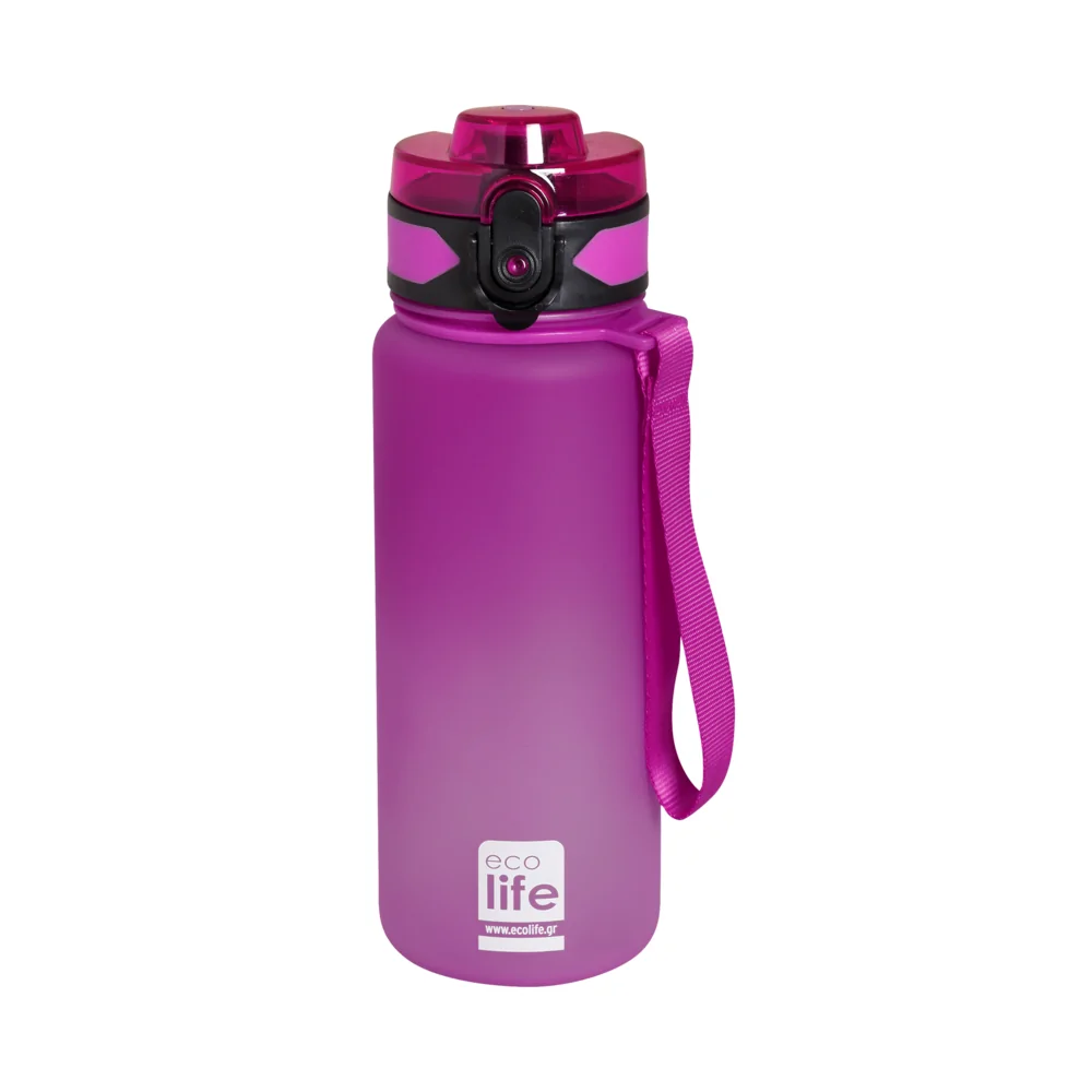 Μπουκάλι με επιστόμιο 500ml. Tritan "Fuchsia" - Ecolife