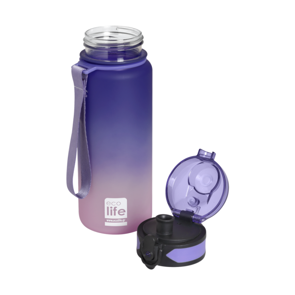 Μπουκάλι με επιστόμιο 500ml. Tritan "Violet" - Ecolife - Image 2