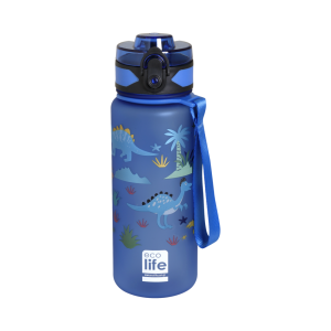 Μπουκάλι με επιστόμιο 500ml. Tritan "Dinosaurs" - Ecolife