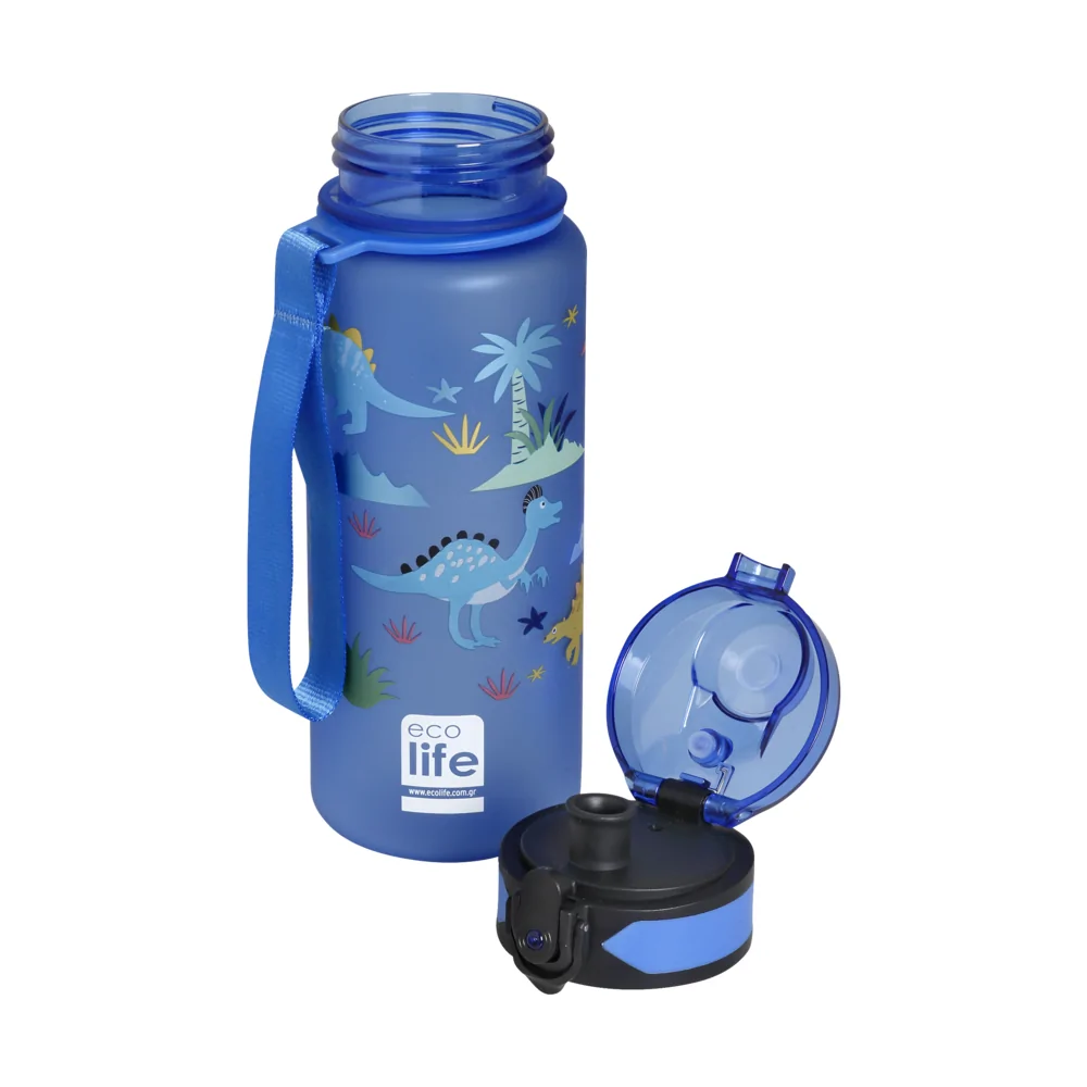 Μπουκάλι με επιστόμιο 500ml. Tritan "Dinosaurs" - Ecolife - Image 2