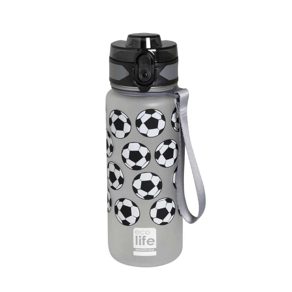 Μπουκάλι με επιστόμιο 500ml. Tritan "Football" - Ecolife