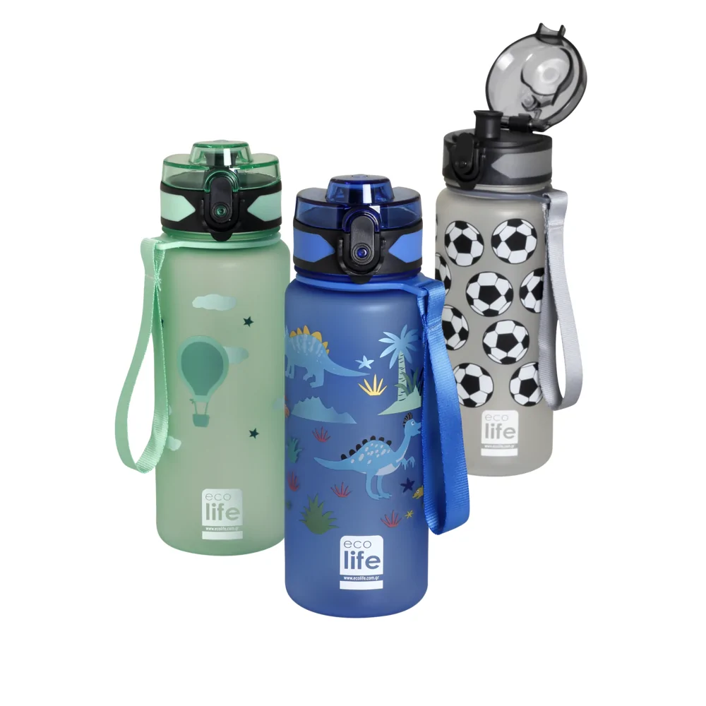 Μπουκάλι με επιστόμιο 500ml. Tritan "Airballon" - Ecolife - Image 4