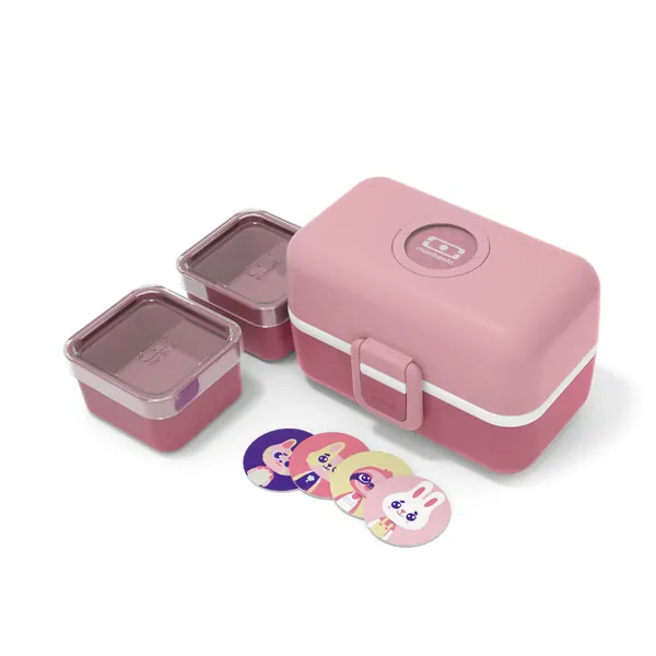 Δοχείο φαγητού 800ml. tresor "Pink blush" - Monbento - Image 3