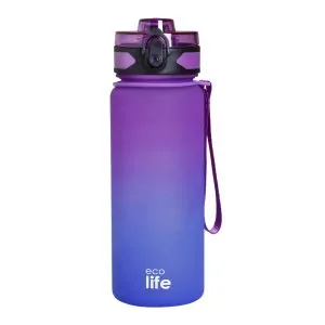 Μπουκάλι με επιστόμιο 800ml. Tritan "Middle purple" - Ecolife