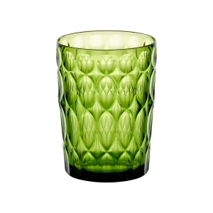 Ακρυλικό ποτήρι σωλήνας 480ml. "Vanity" 1 Waterlily πράσινο - Guzzini