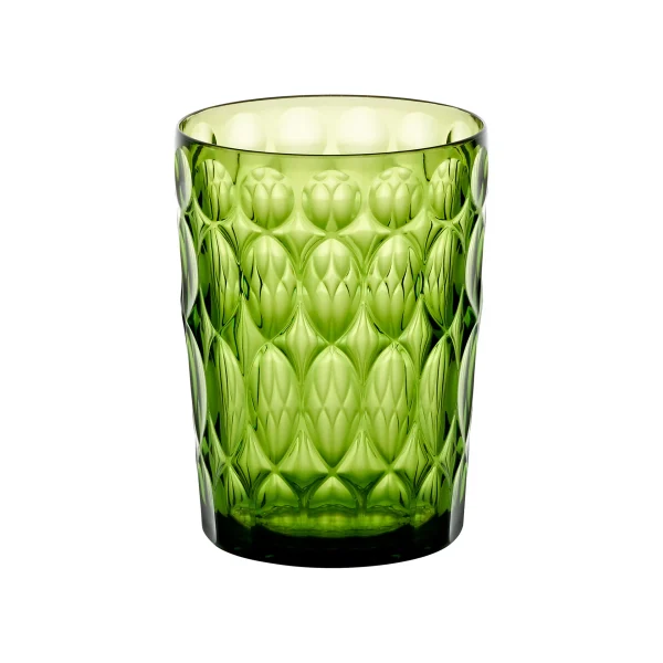 Ακρυλικό ποτήρι σωλήνας 480ml. "Vanity" 1 Waterlily πράσινο - Guzzini
