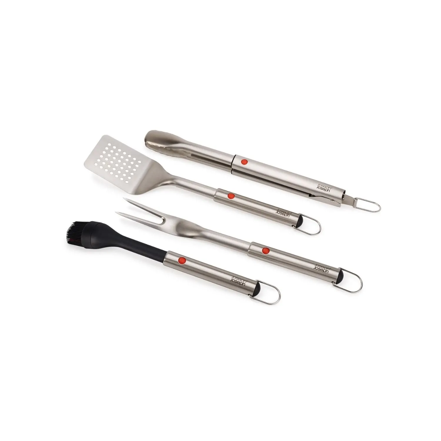 Εργαλεία BBQ με τσάντα μεταφοράς σετ/4 - Joseph Joseph