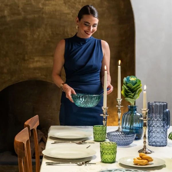Ακρυλικό ποτήρι 360ml. "Vanity" 1 Waterlily πράσινο - Guzzini - Image 4