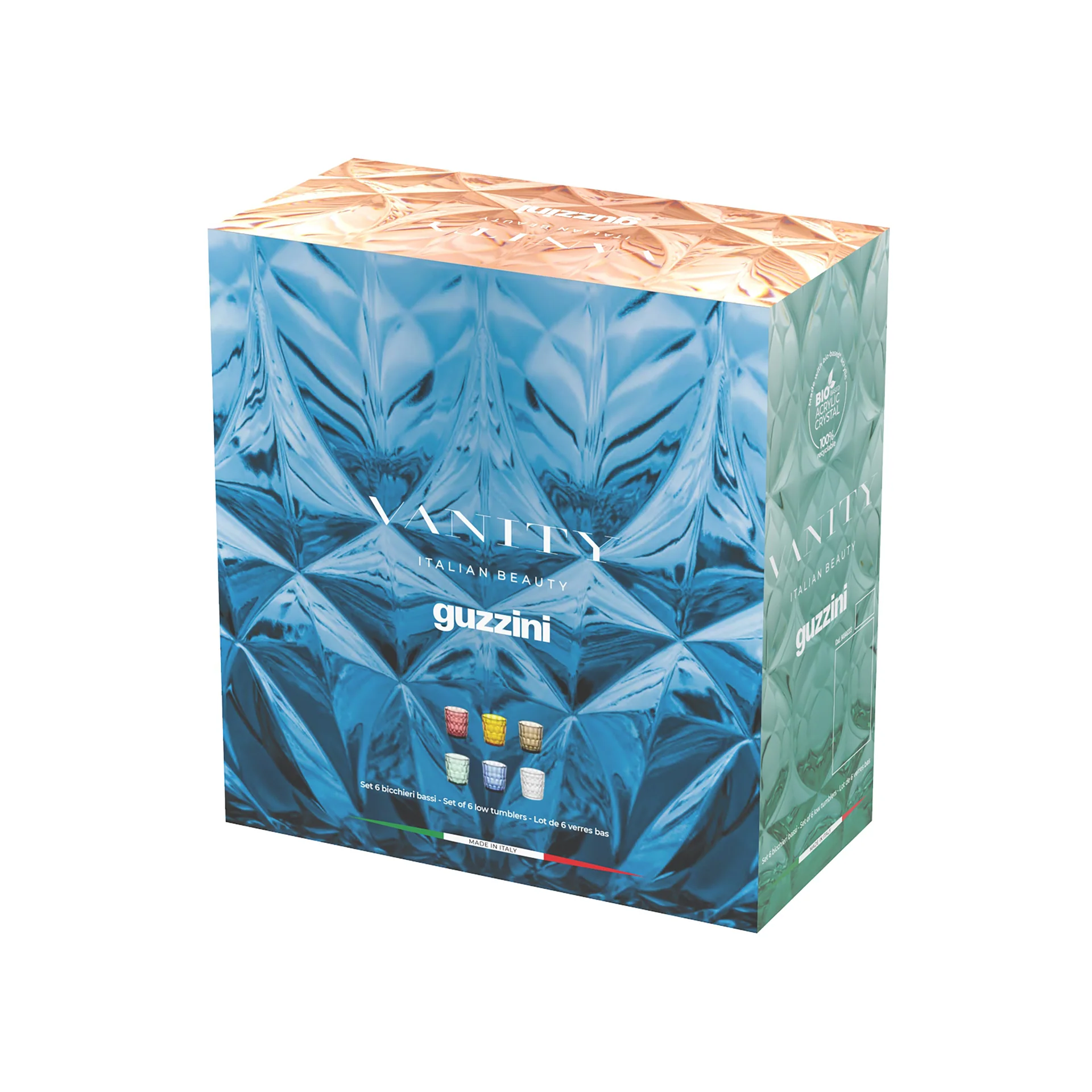 Ακρυλικό ποτήρι 360ml. "Vanity" σετ/6 - Guzzini - Image 2