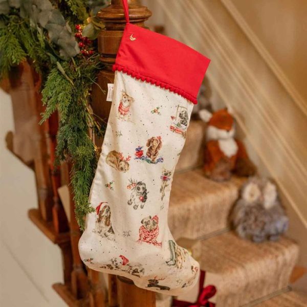Χριστουγεννιάτικη κάλτσα "A Pawsome Christmas" - Wrendale - Image 2