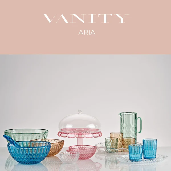 Ακρυλικό ποτήρι σωλήνας 360ml. "Vanity" 3 Matcha πράσινο - Guzzini - Image 5