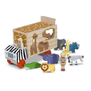 Φορτηγό σχήματα Ζώα Ζούγκλας - Melissa & Doug