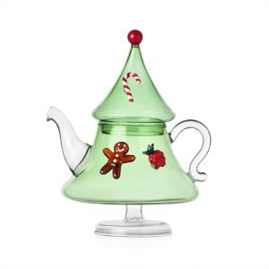 Γυάλινη τσαγιέρα "Christmas Tree" - Ichendorf