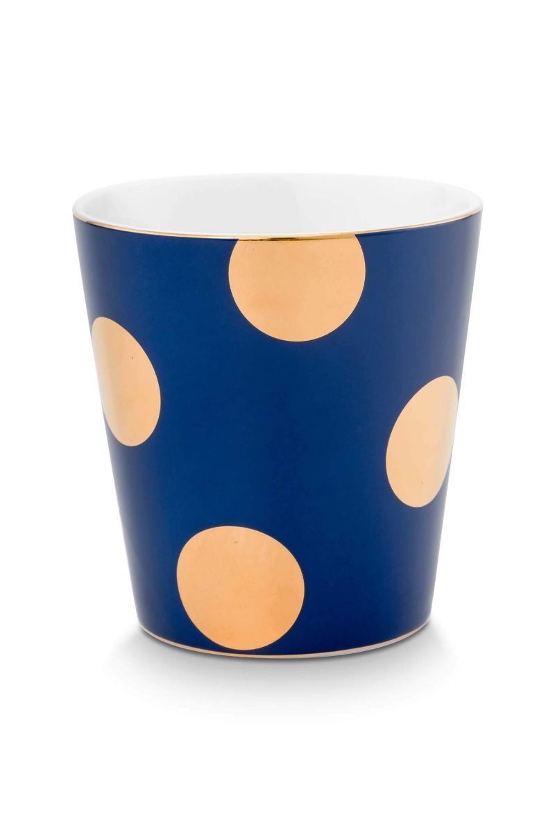 Κούπα με καπάκι Dot Delight μπλε 290ml. σετ/2 - Pip Studio - Image 3