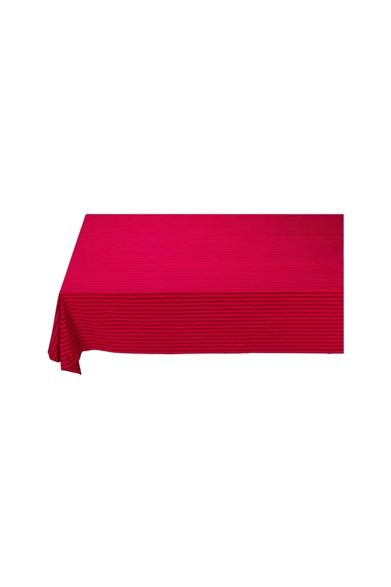 Stripes Dark Red τραπεζομάντηλο 180x300cm. - Pip Studio