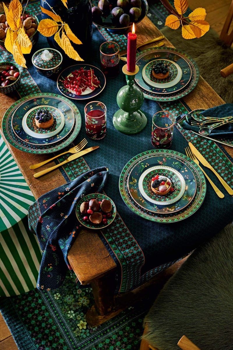 Berry Blues blue ράνερ 50x150cm. - Pip Studio - Image 2