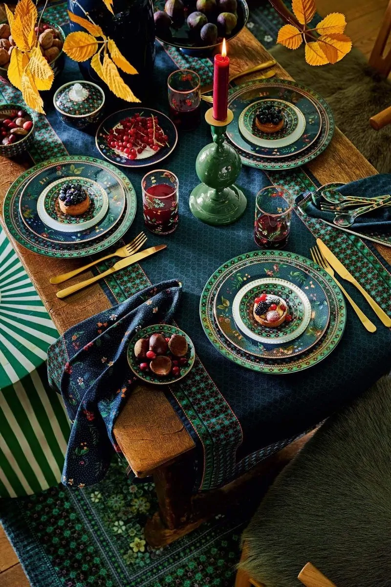 Berry Blues blue ράνερ 50x150cm. - Pip Studio - Image 2