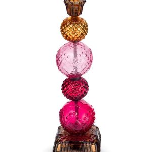 Κηροπήγιο γυάλινο πολύχρωμο 30εκ. - Pip Studio